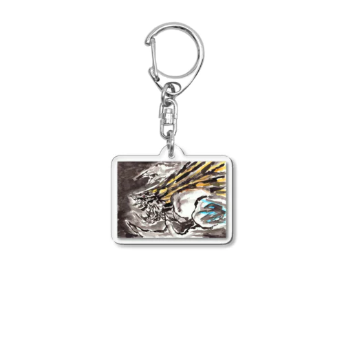 黒竜 Acrylic Key Chain