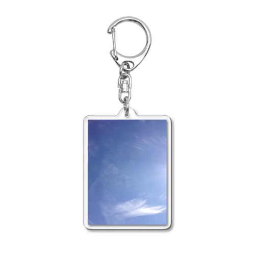 Jumping Whale【空のことば】 Acrylic Key Chain