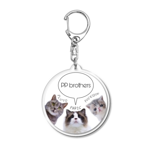 PPのアイコン Acrylic Key Chain