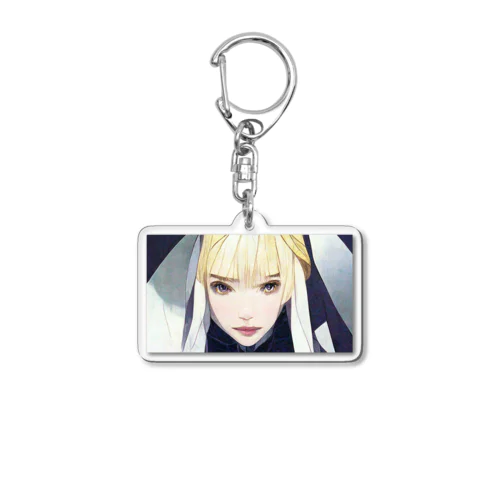 high fantasy:02 Black Widow (ブラックウィドウ) Acrylic Key Chain