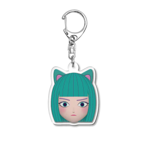 セミネコちゃん Acrylic Key Chain