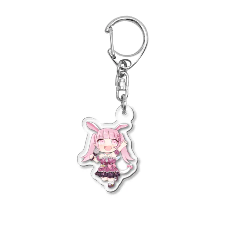 ミニうさぎにゃん Acrylic Key Chain