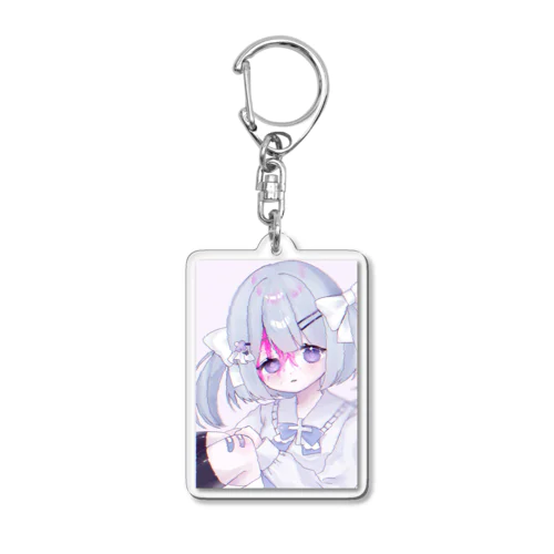 ゆがむ Acrylic Key Chain