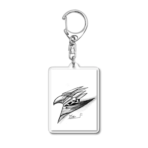 風の鳥 Acrylic Key Chain