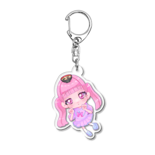 あみそしる アクリルキーホルダー Acrylic Key Chain