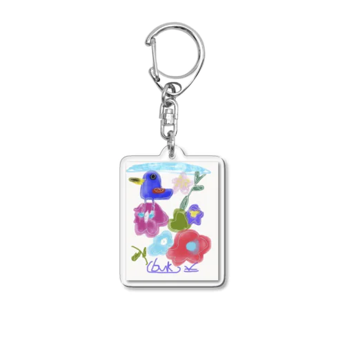 パステルの世界 Acrylic Key Chain