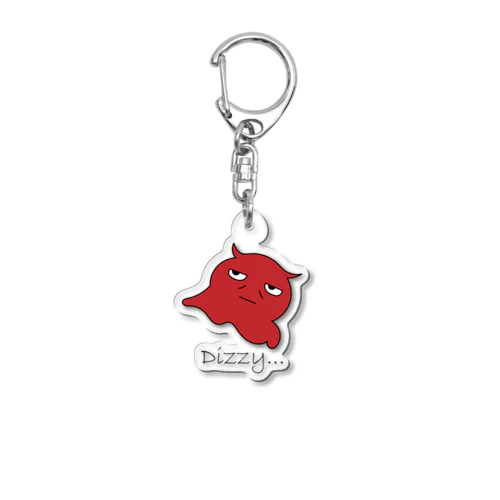 ふらふらメンダコ Acrylic Key Chain