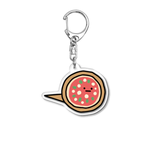 ピザエリマキトカゲ Acrylic Key Chain