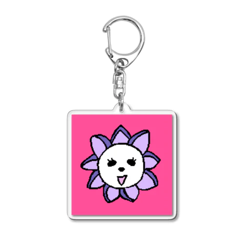 フラワーパンダ Acrylic Key Chain