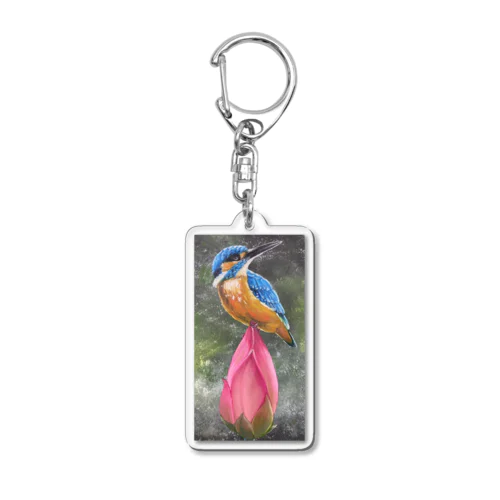 Kingfisher - KAWASEMI - Acrylic Key Chain
