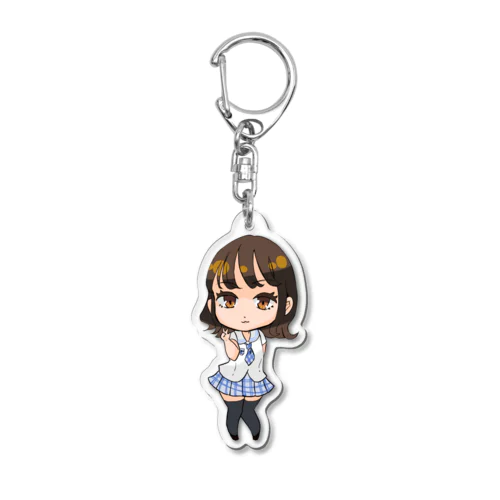 メイデン学園　あひる Acrylic Key Chain