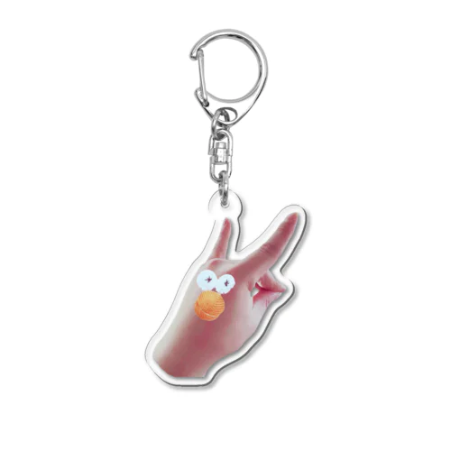 なに・みテん？(あくきー)めっせーじなし Acrylic Key Chain