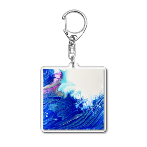 wave🌊？ Acrylic Key Chain