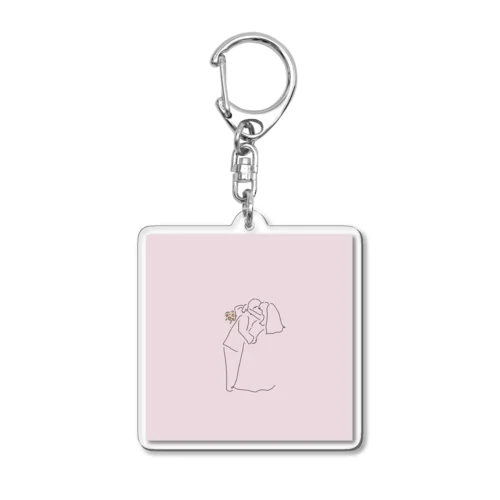 結婚っっ！ Acrylic Key Chain