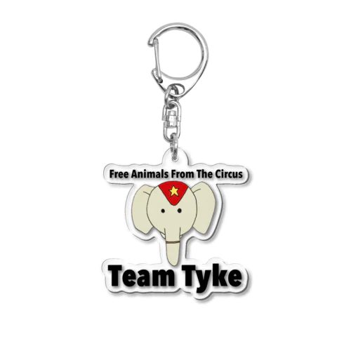 Tyke's pretty face Acrylic Key Chain