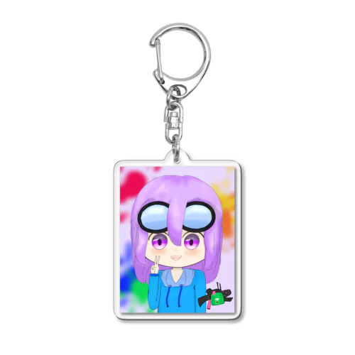 いかてんくんイラスト Acrylic Key Chain