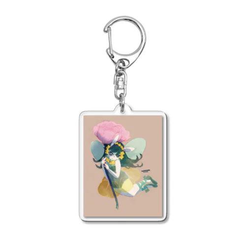 花の妖精　いちりん Acrylic Key Chain