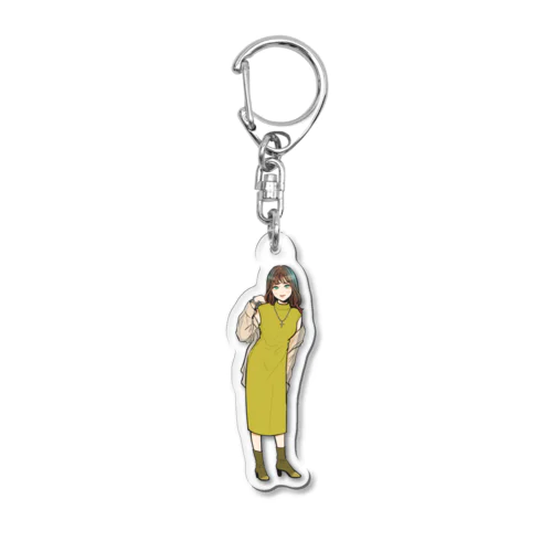 秋ガール Acrylic Key Chain