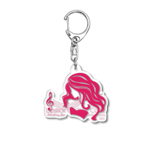 LIPSTICK ON YOUR COLLAR Acrylic Key Chain