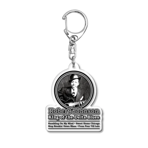 Robert Johnson Acrylic Key Chain