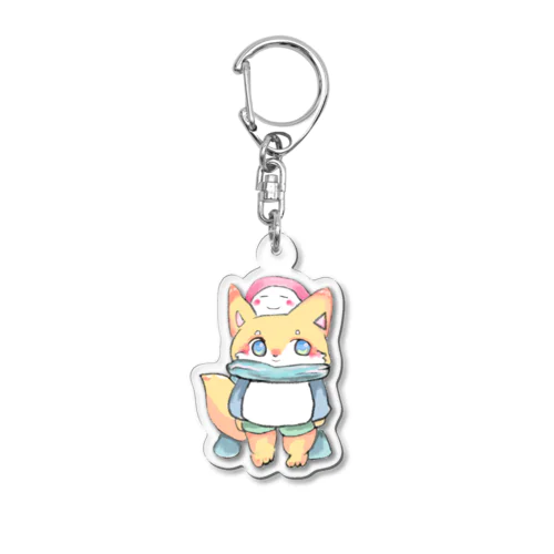 きつねりもの Acrylic Key Chain