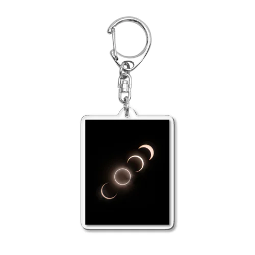 金環日食 - Annular Solar Eclipse - Acrylic Key Chain