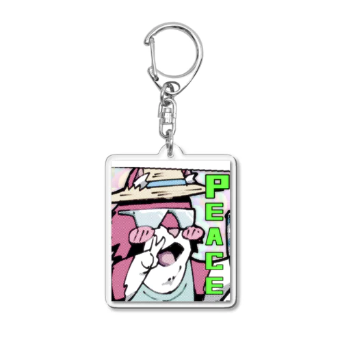 マンガのウミネコ Acrylic Key Chain