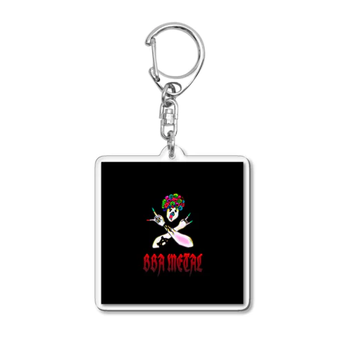 BBA METAL Acrylic Key Chain