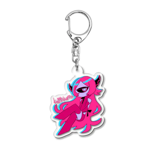 こぎゃくまちゃん（新衣装） Acrylic Key Chain