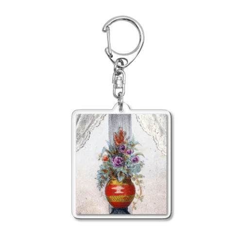 flower arrangement　 Acrylic Key Chain