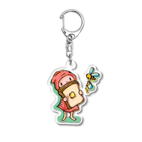 pufu*house モーニングトースト キーホルダー Acrylic Key Chain