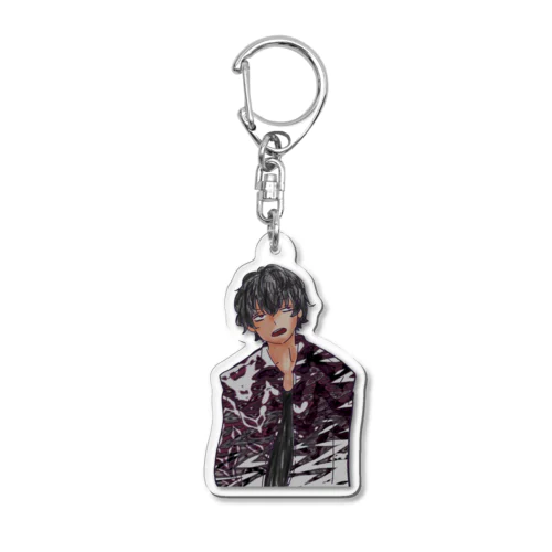 R.K Acrylic Key Chain