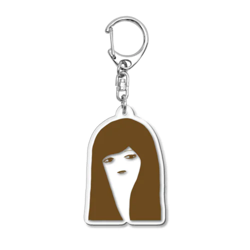 キレイなおねえさん【わかばさん】 Acrylic Key Chain