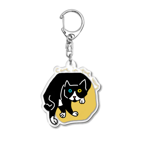 cat-in-the-wqy Acrylic Key Chain