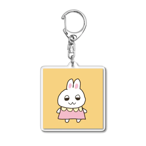 はじめてのうさぎさん Acrylic Key Chain