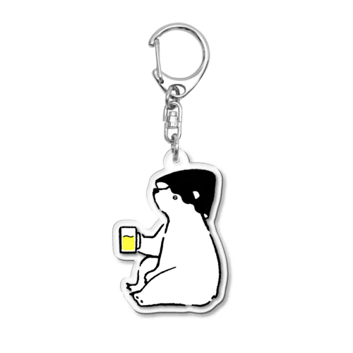 オロポるしろくまサウナー Acrylic Key Chain