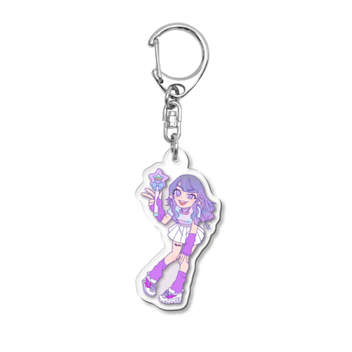 創作魔法少女ギャルちゃん Acrylic Key Chain