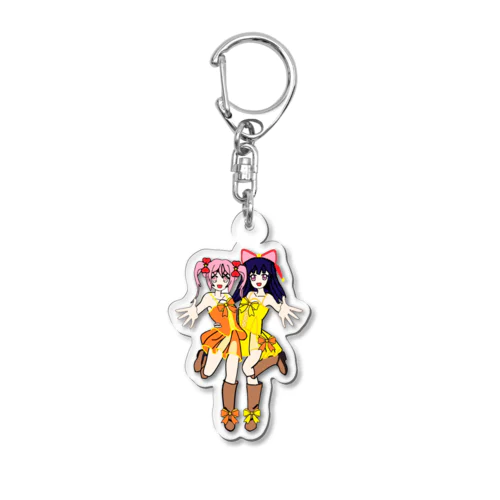 詩音ちゃんと三美ちゃんグッツ Acrylic Key Chain