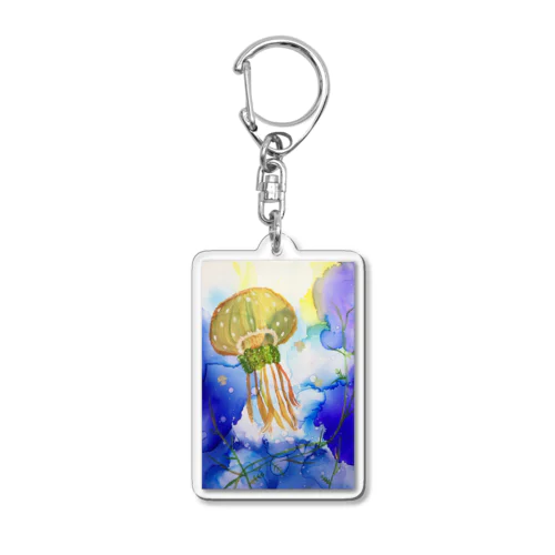 自由の月 Acrylic Key Chain