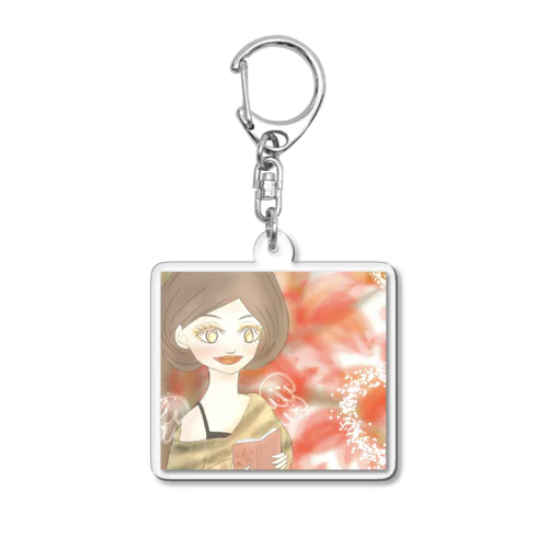 コーヒーの妖精 Acrylic Key Chain