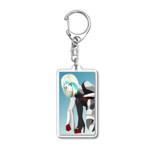 量子生命体Number13:ノラ ESmode Acrylic Key Chain