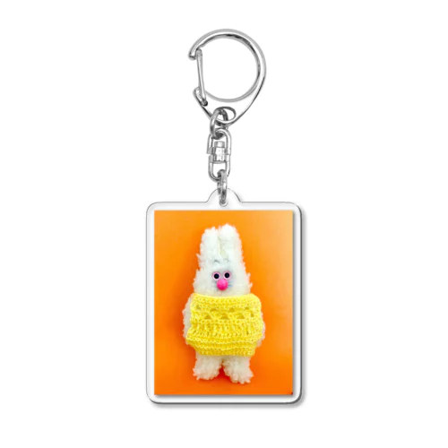 しゃぼんぼん・たまごニット Acrylic Key Chain