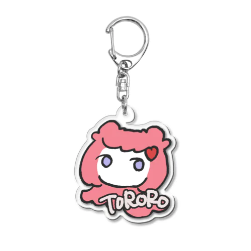 未確認TORORO物体 Acrylic Key Chain