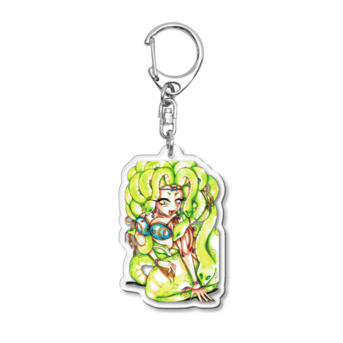 ゴルゴーン三女神のメデューサ Acrylic Key Chain