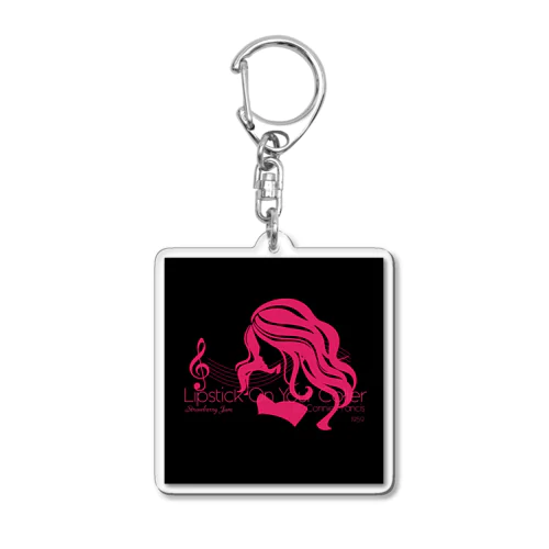 LIPSTICK ON YOUR COLLAR Acrylic Key Chain