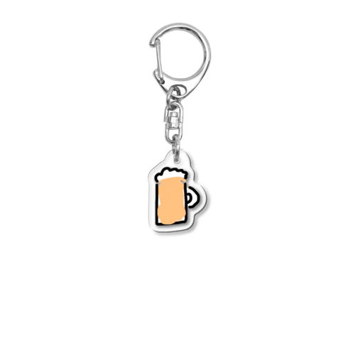 ビール Acrylic Key Chain