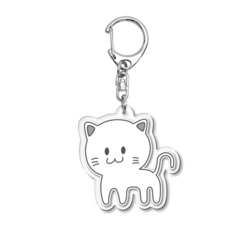 しろぺのキーホルダー02 Acrylic Key Chain