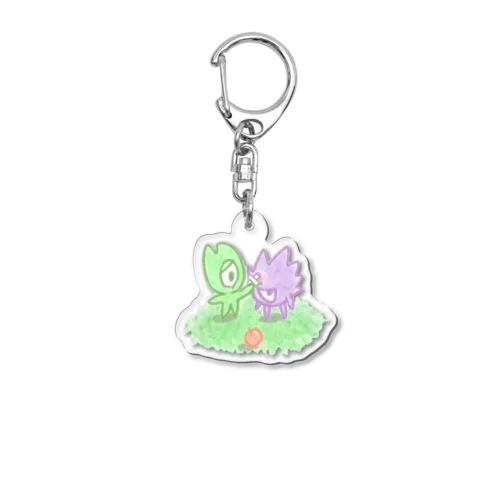 べべつにいたくねぇし Acrylic Key Chain