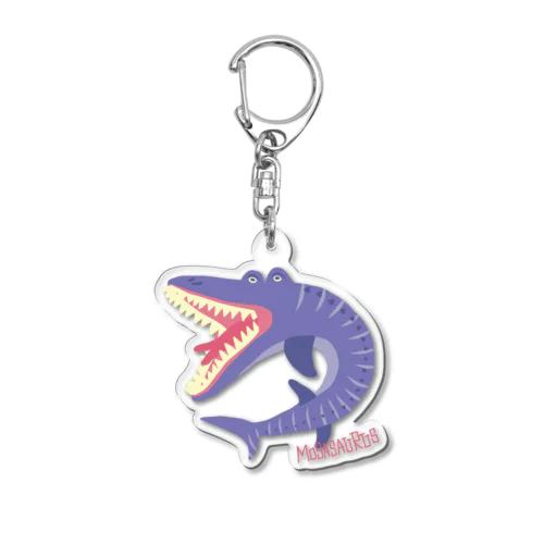 モササウルスだよ、がぉー！ Acrylic Key Chain