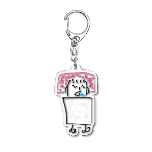 おやすみん子。 Acrylic Key Chain